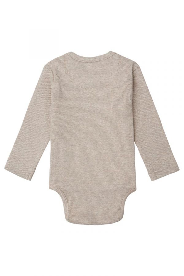 Romper Nino - Taupe Melange - Afbeelding 2